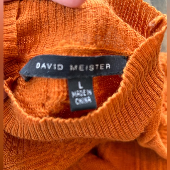 David Meister Merino Wool Sweather - Picture 6 of 7